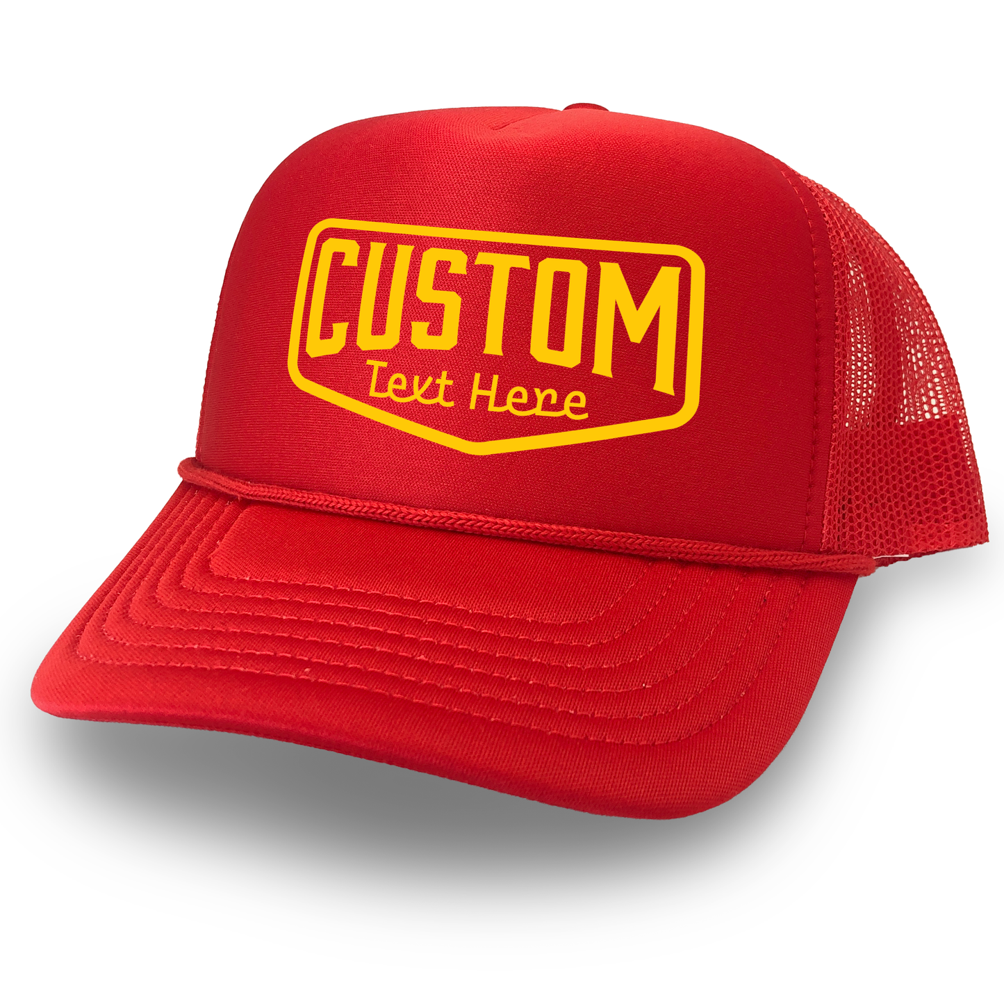 Personalized City and State Trucker Hat