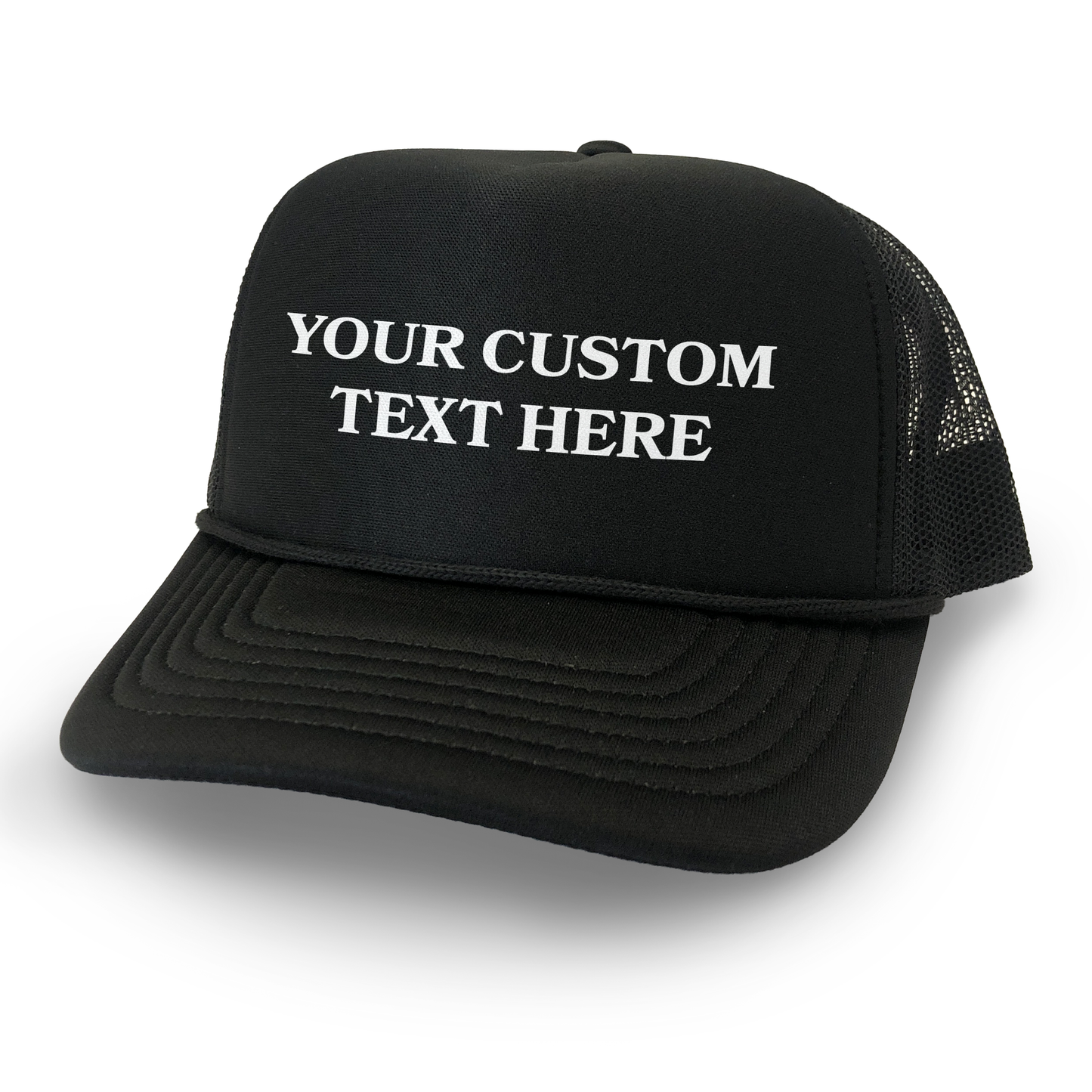 Custom Text Trucker Hat